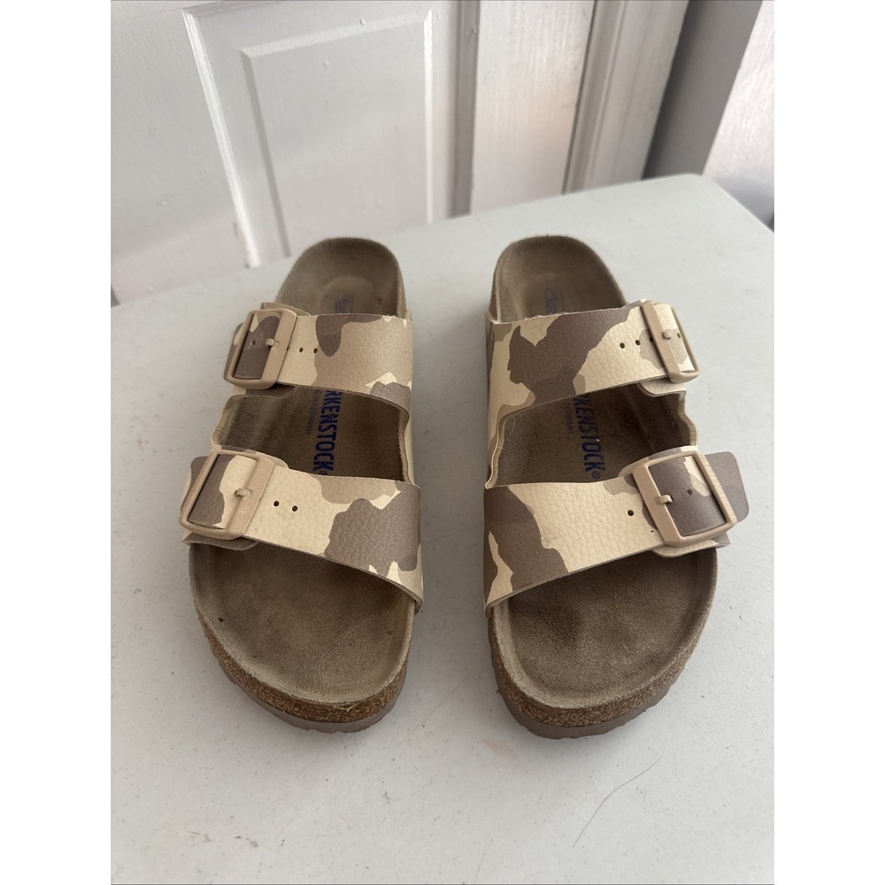 Birkenstock Desert Soil Gray/Taupe Birko-Flor Soft Footbed 40/9-9.5